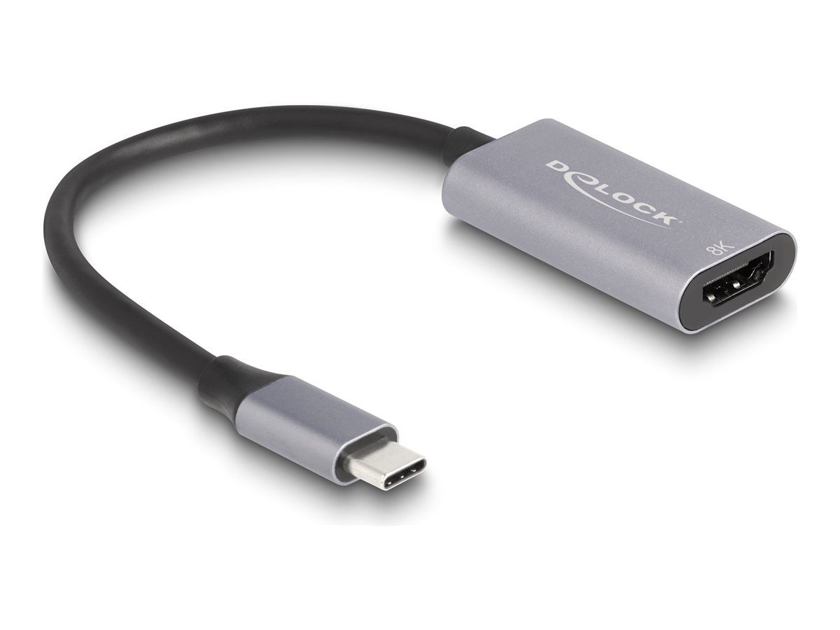 Delock ?USB Type-C Adapter zu HDMI DP Alt Mode 8K mit HDR Funktion