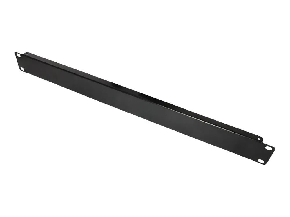 Good Connections Rack - Leerkonsole - RAL 9005, Deep Black - 1U - 48.3 cm (19")