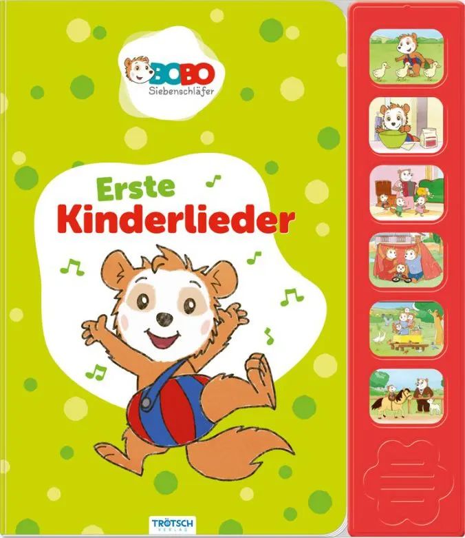 Trötsch Verlag GmbH & Co. KG Bobo Siebenschläfer Erste Kinderlieder