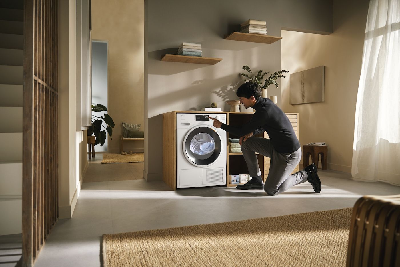 Miele Wärmepumpen-Trockner TWC640WP EcoSpeed&8kg