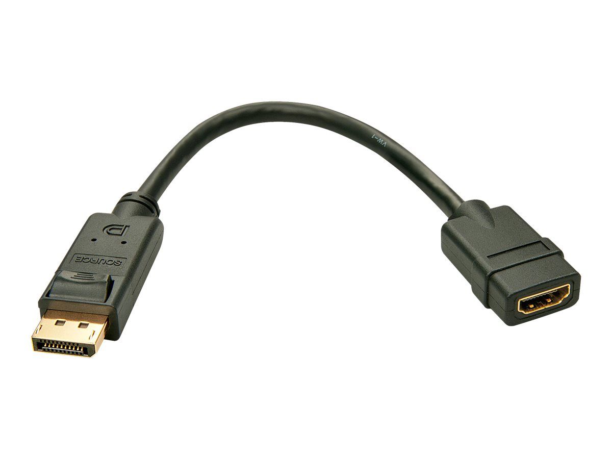 Lindy Videoadapter - DisplayPort männlich zu HDMI weiblich