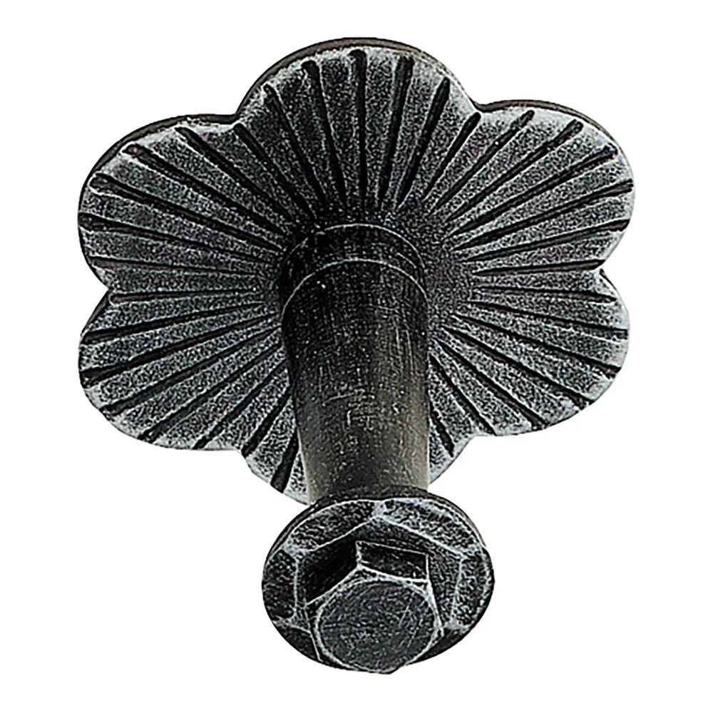 Schösswender Handlaufträger zum Klemmen, Wandabstand 60, schwarz lackiert, patiniert