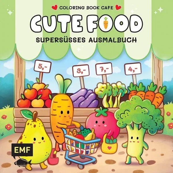 Edition Michael Fischer GmbH Cozy Coloring – Cute Food