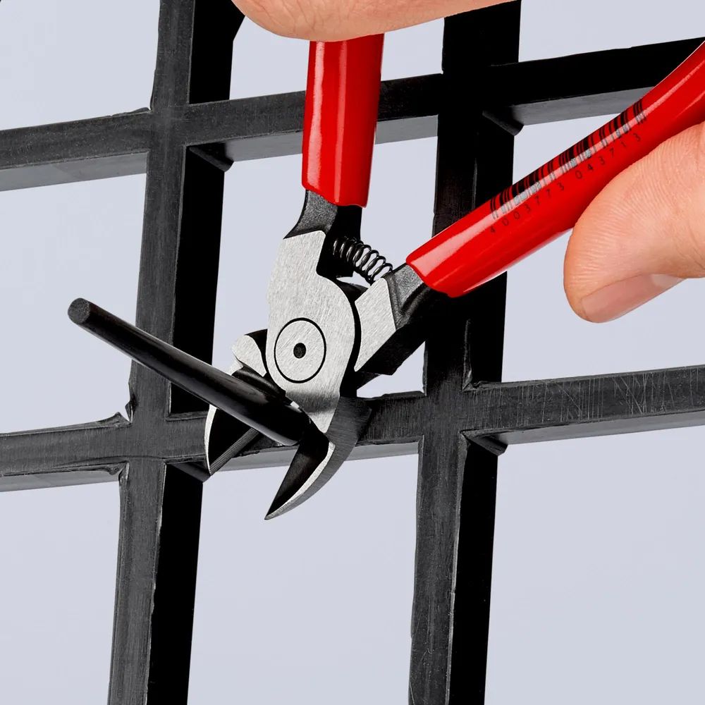 KNIPEX Seitenschneider für Kunststoff mit Kunststoff überzogen 140 mm