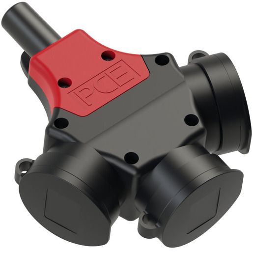 3-WEGE GUMMIKUPPL.2/16A IP44 / PCE 25311-S SCHNAPPDECK. 25311-S