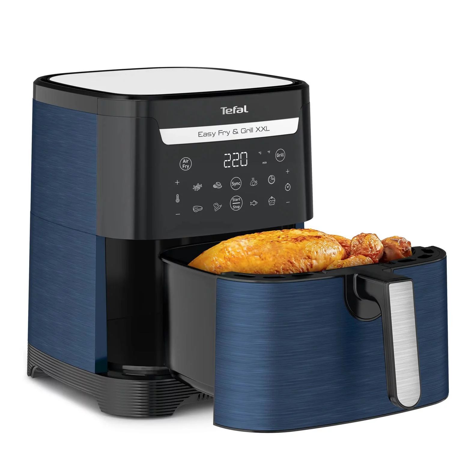 Tefal EY8014 Heißluftfritteuse Easy Fry & Grill XXL (6,2L) - Wanted Blue
