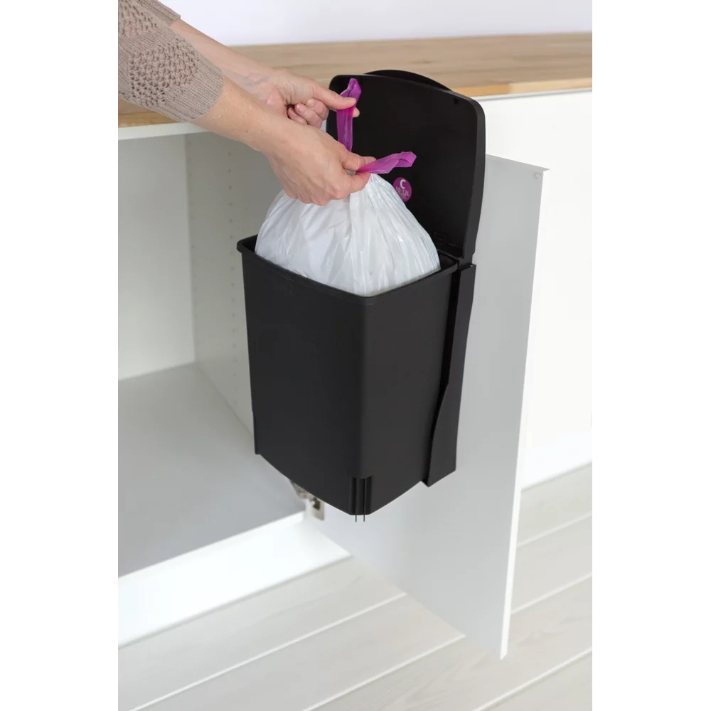 Brabantia Einbaueimer Built-in Bin 10L, rechteckig - Black