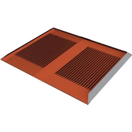 SL Rack BETA-PLATTE ZIEGELROT RAL8004 / SLRACK 11522-00