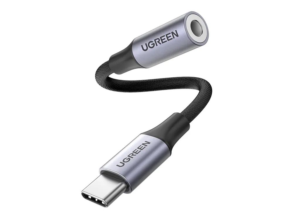 Ugreen Adapter USB-C auf Klinkenstecker - 24 pin USB-C männlich zu mini-phone stereo 3.5 mm weiblich