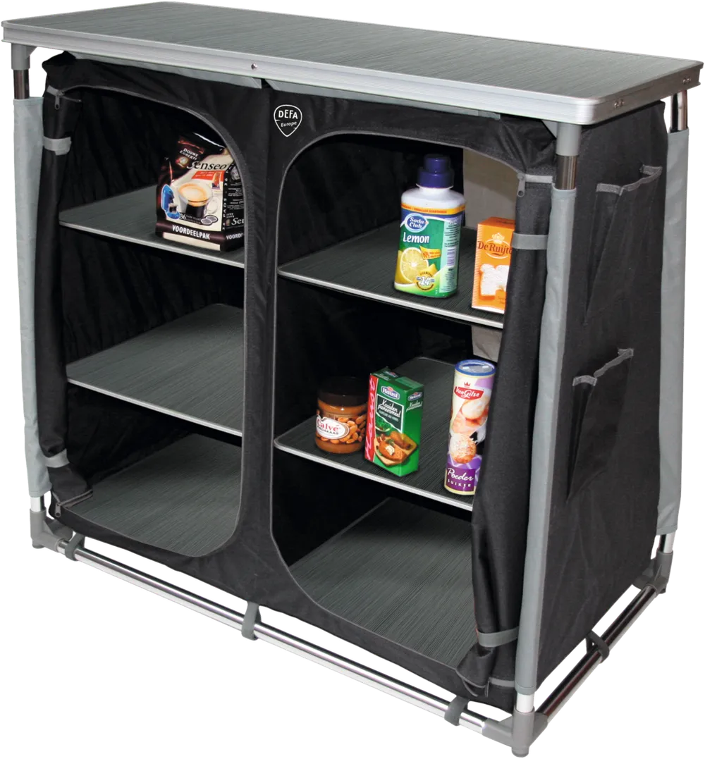 DEFA Vorratsschrank 102x57x98 grau (A)
