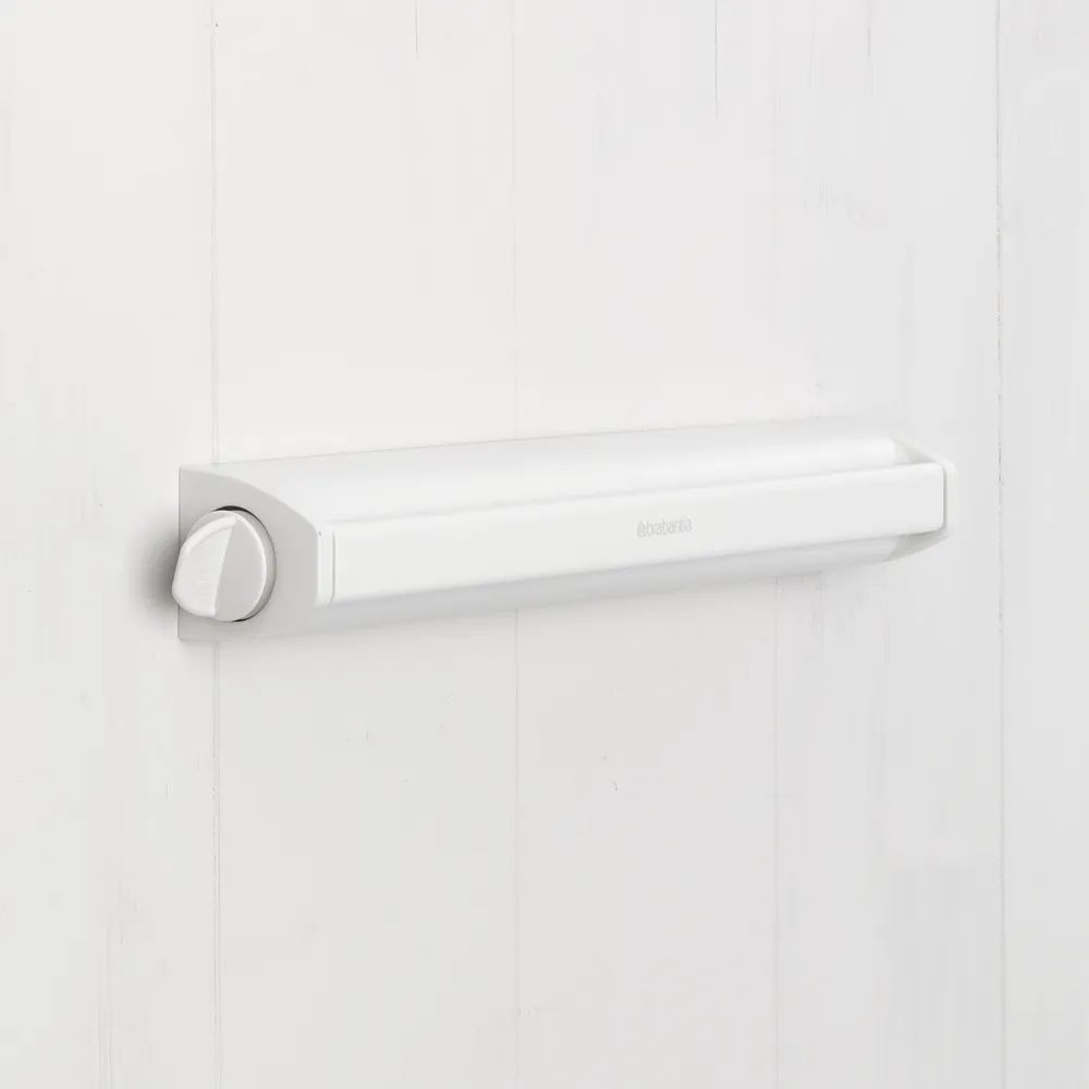 Brabantia Herausziehbare Wäscheleinen, 22m - White