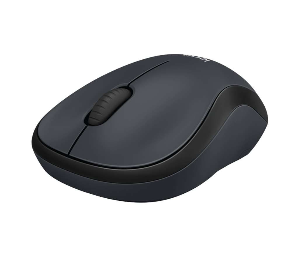 Logitech M220 Silent - Maus - optisch - 3 Tasten - kabellos - 2.4 GHz - kabelloser Empfänger (USB)
