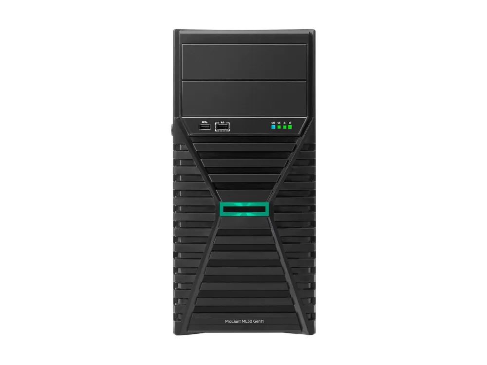 HPE ProLiant ML30 Gen11 - Server - Tower - 4U - 1-Weg - 1 x Xeon 6333P / 3.1 GHz - RAM 32 GB - SATA - Hot-Swap 6.4 cm (2.5")