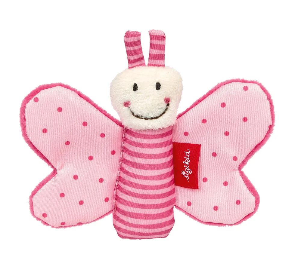 sigikid Greifling Schmetterling pink, sigibaby
