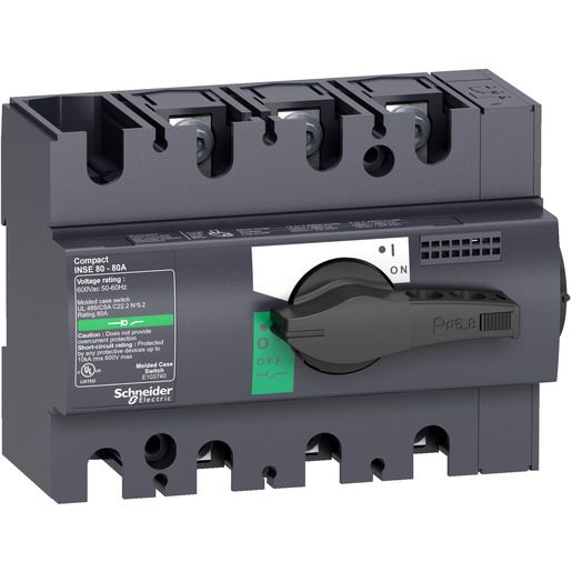 Schneider Electric INTERPACT INSE80 3P UL489 / SCHN.E 28998