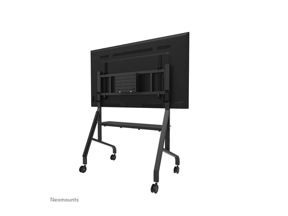 Neomounts FL50-575BL1 - Wagen - robust - für Displayständer - Bodenständer - verriegelbar - Stahl - Schwarz - Bildschirmgröße: 178.1-301.4 cm (65"-110")