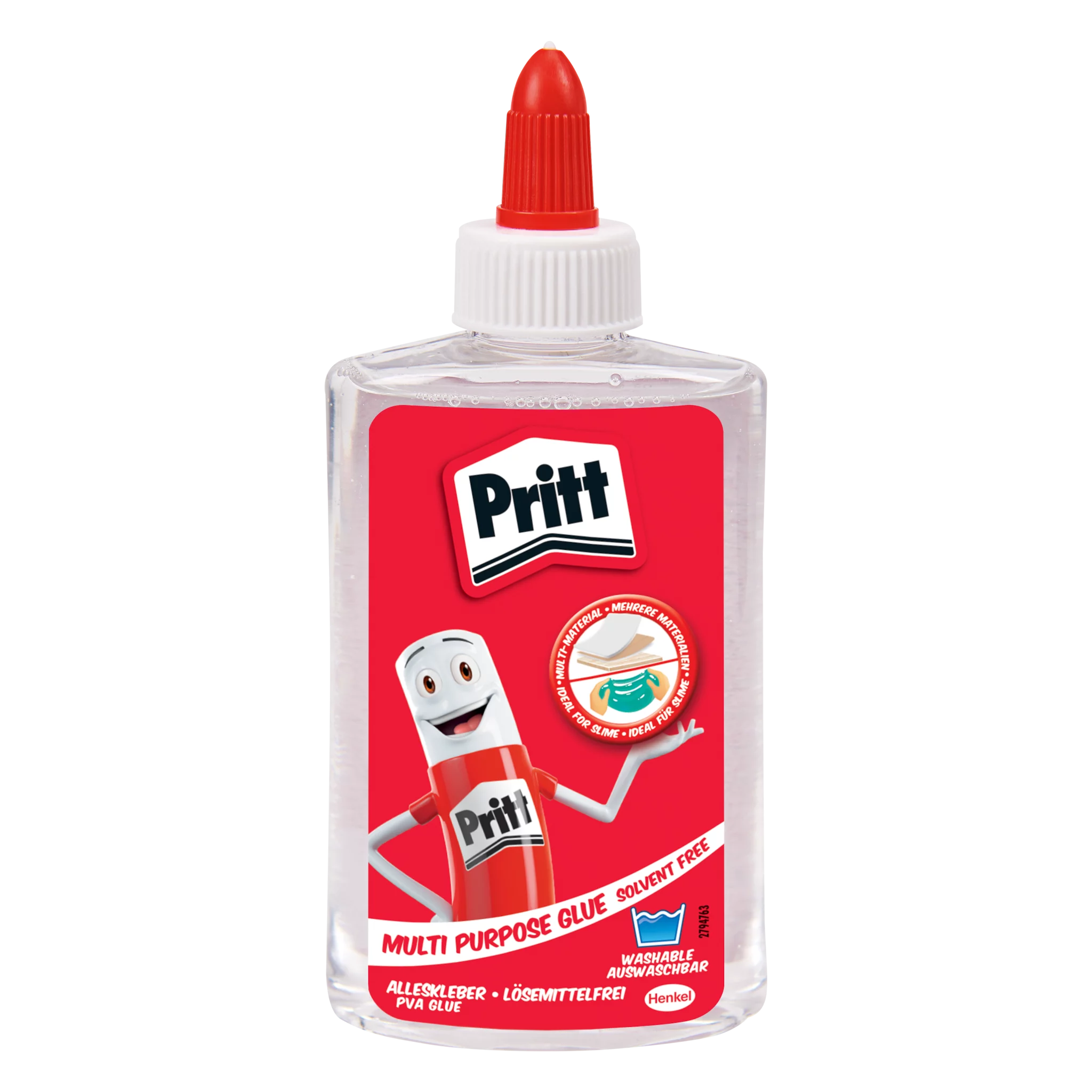 Henkel Pritt Alleskleber, Flasche transparent, 150g