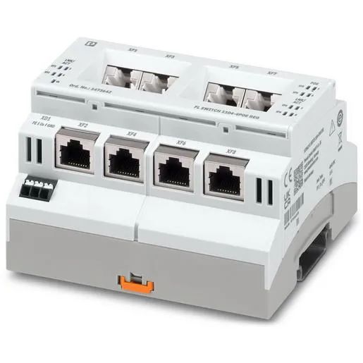 Phoenix UNMANAGED SWITCH 1000 REG,4 RJ / PHOENI FL SWITCH 1104-4POE 1473642