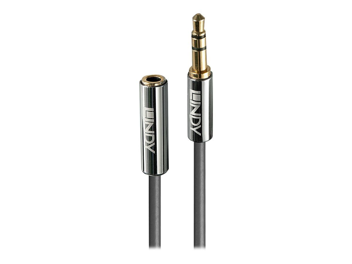 Lindy Cromo Line - Audioverlängerungskabel - Stereo Mini-Klinkenstecker männlich zu Stereo Mini-Klinkenstecker weiblich