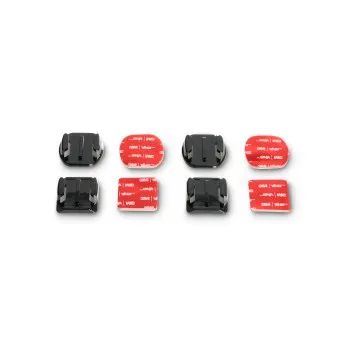 Hama Klebehalterung für Action Cams, flach und gebogen, 4 Stck. mit Klebepads