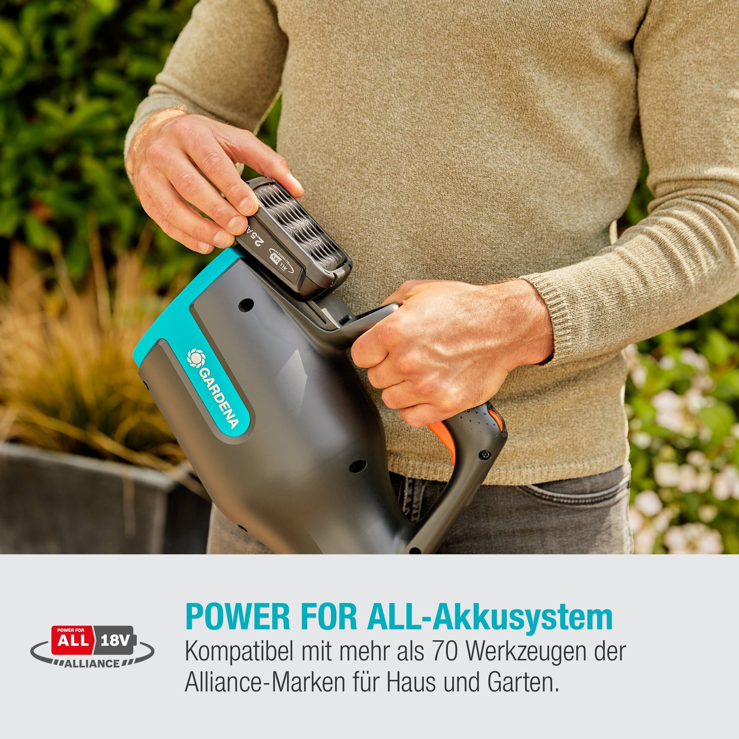 Gardena Akku-Gartensauger/-Bläser PowerJet 18V P4A solo