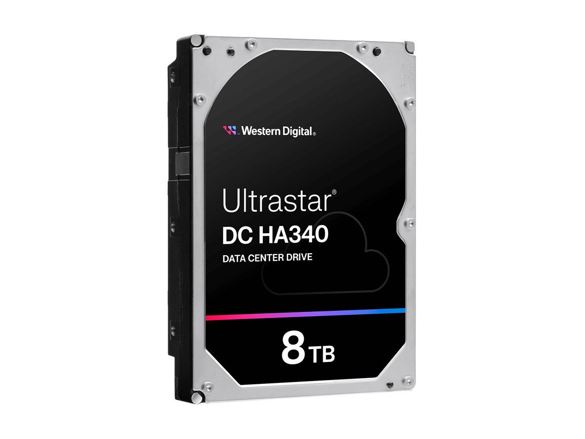 WD Ultrastar DC HA340 WUS721208BLE6L4 - Festplatte - Datencenter - 8 TB - intern - 3.5" (8.9 cm)