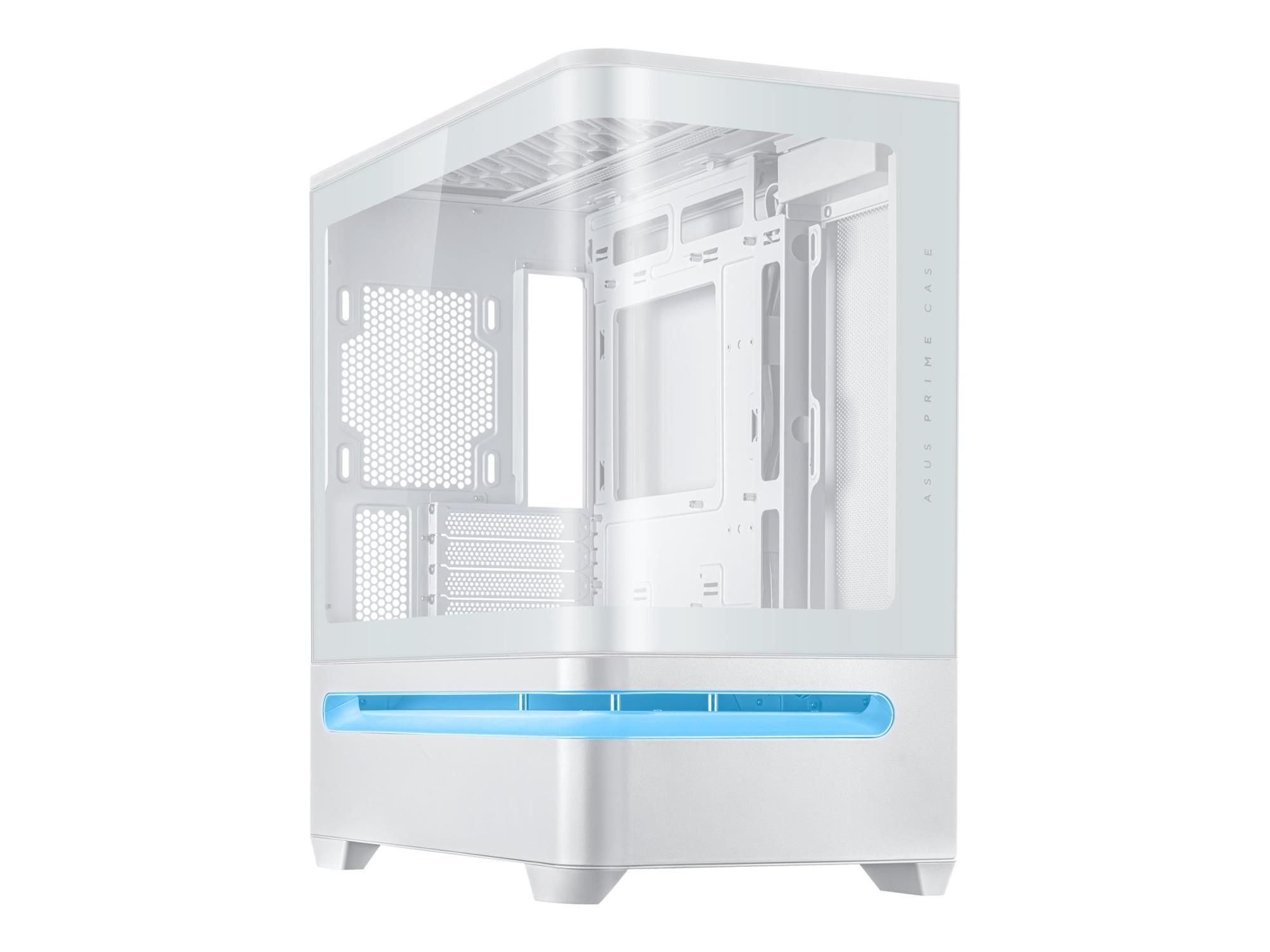 ASUS Prime AP202 - microATX Tower - Seitenteil mit Fenster (gehärtetes Glas)