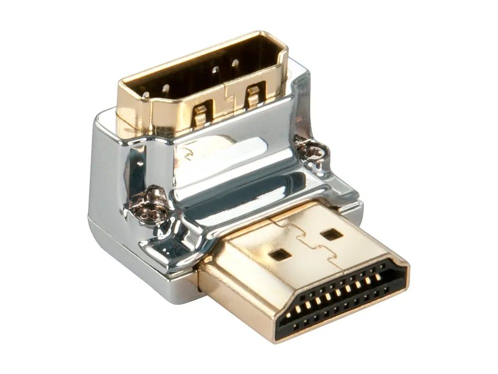 Lindy CROMO Down - HDMI rechtwinkliger Adapter