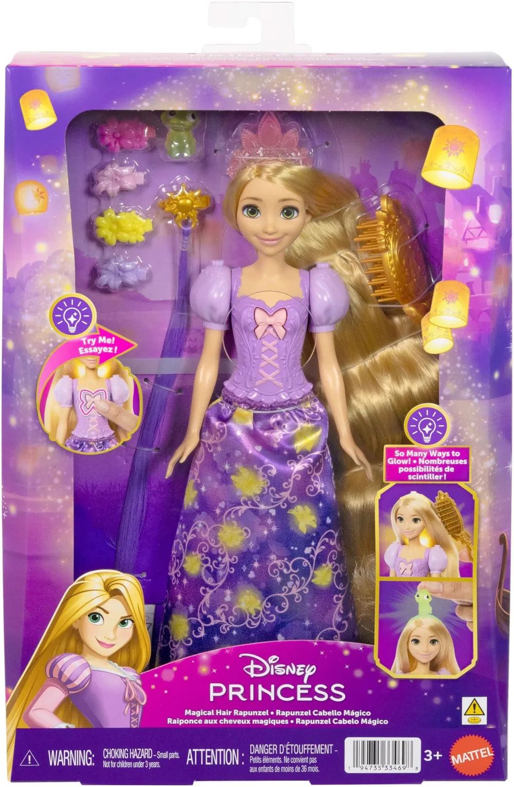 Mattel GmbH DP Feature Rapunzel Puppe