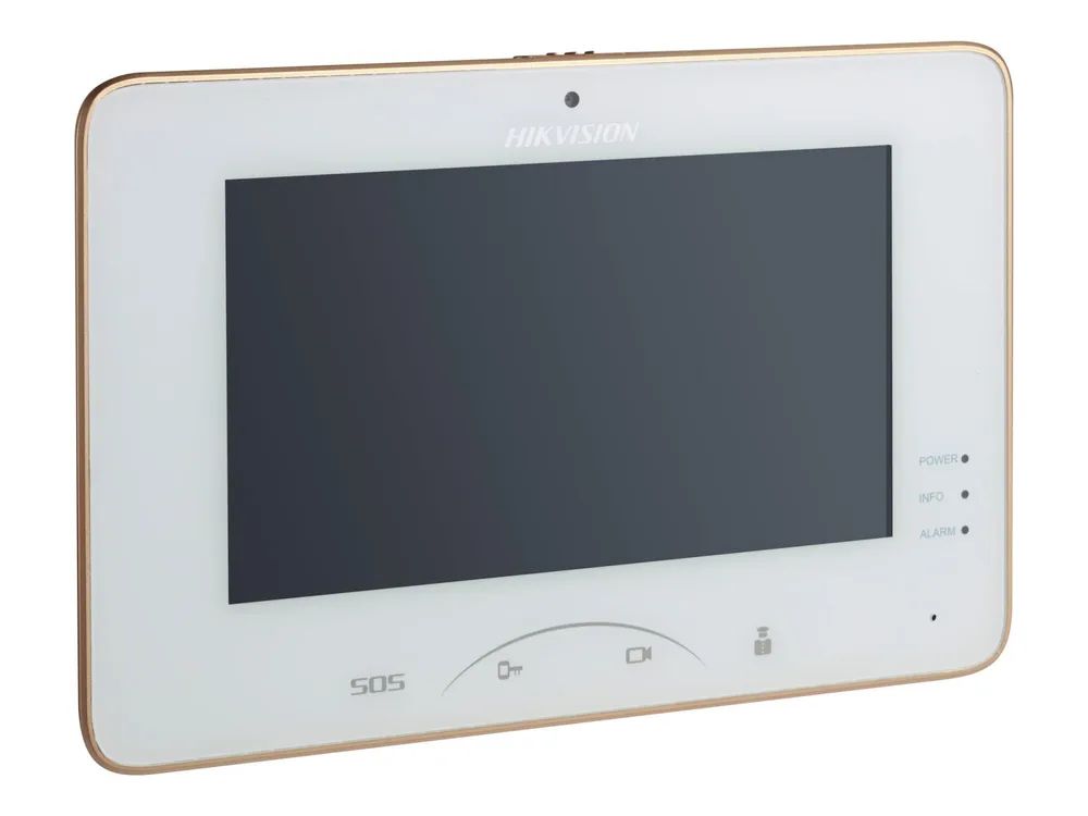 Hikvision DS-KH8301-WT Video Intercom Indoor Station - Videogegensprechanlage - verkabelt (LAN 10/100)