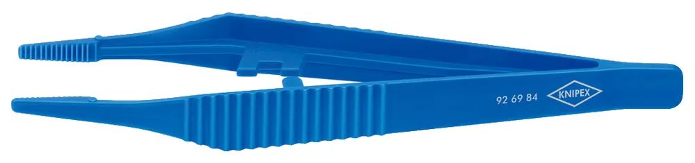 KNIPEX 92 69 84 Kunststoffpinzette Geriffelt 129 mm