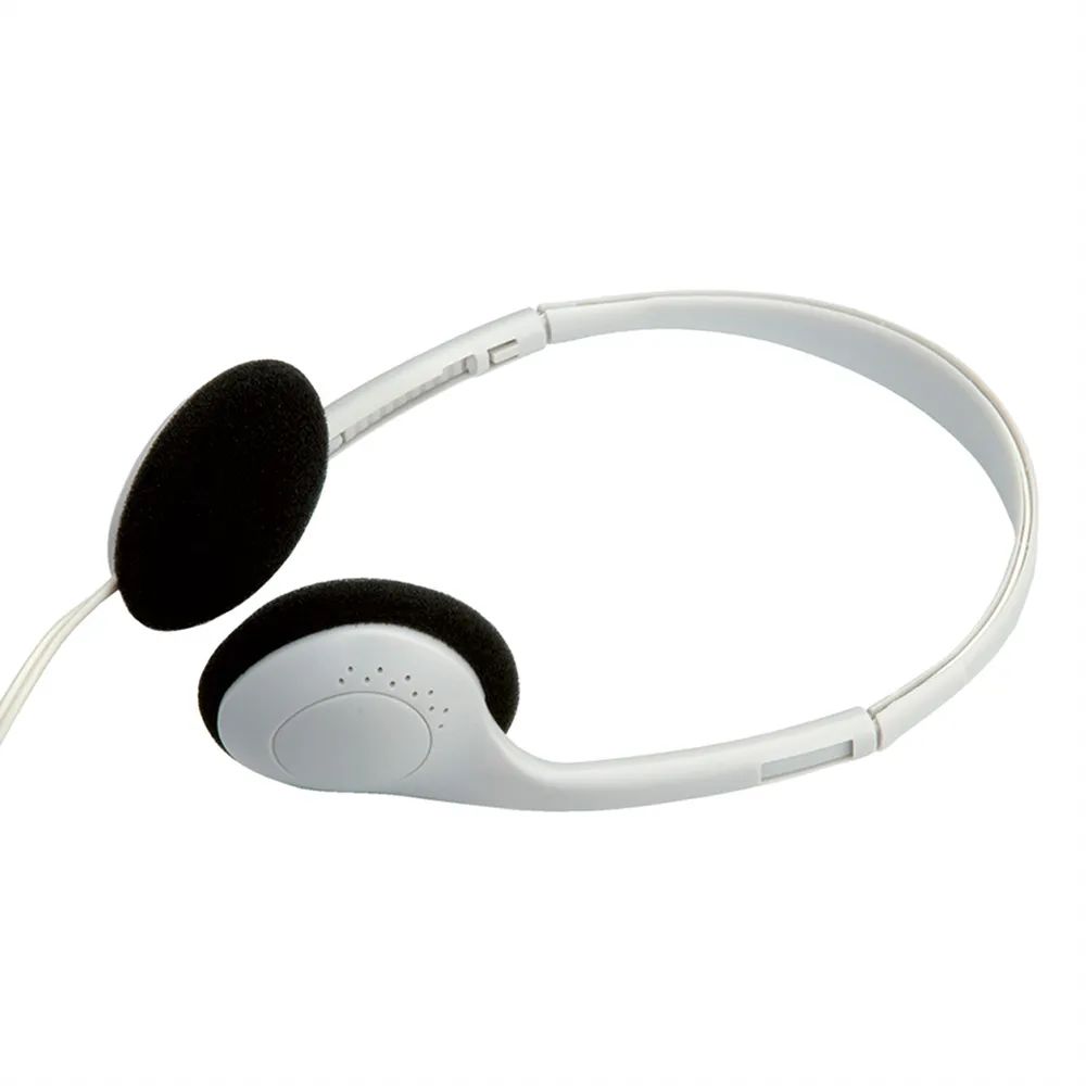 VALUE Stereo Kopfhörer mit Lautstärkeregler, grau