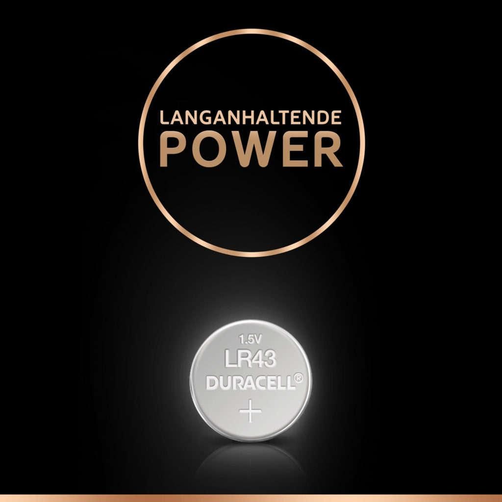 Duracell LR43, 2 Stück