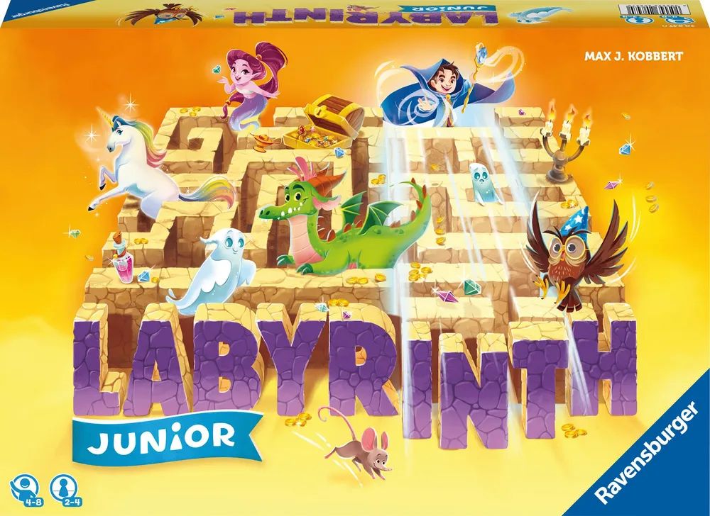 Ravensburger Junior Labyrinth - Brettspiel - Strategie - 4 Jahr(e) - Familienspiel