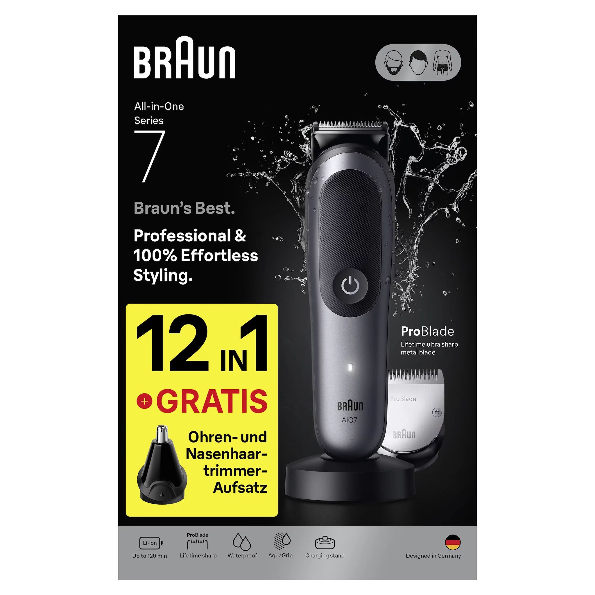 Braun Series 7 All-In-One Style Kit AIO7560