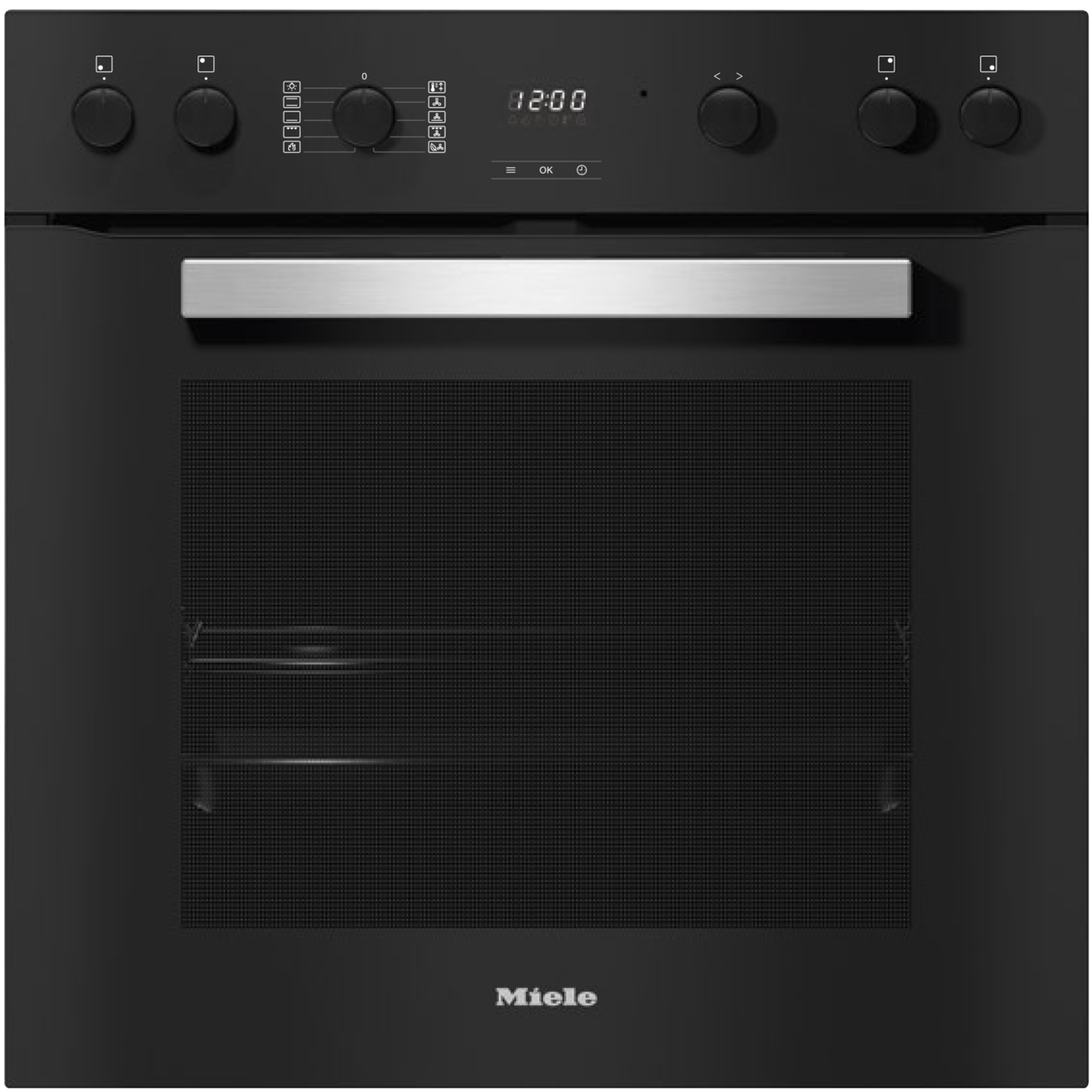 Miele Einbau-Herd H 2455 IP Obsidianschwarz