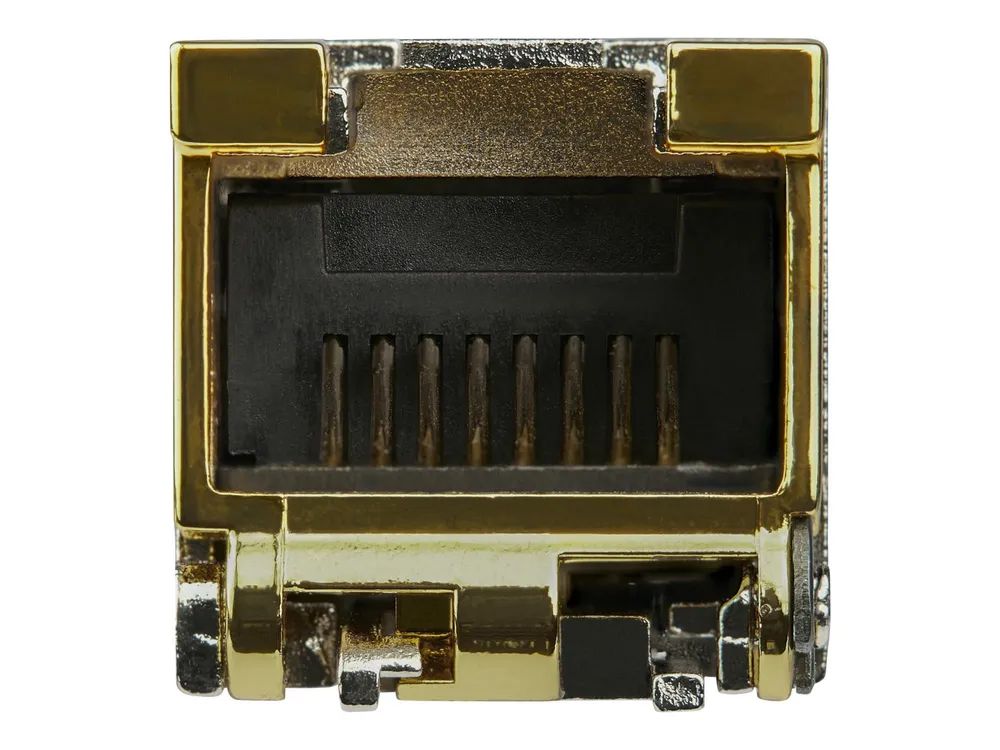 StarTech.com SFP1GETST Transceiver Modul (SFP Module, 1000Base-T Juniper kompatibel, Kupfer, RJ-45 Kupfer mit DDM)