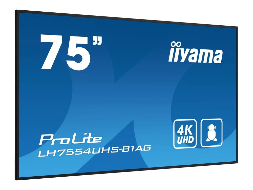 Iiyama ProLite LH7554UHS-B1AG - 190 cm (75") Diagonalklasse (189.3 cm (74.5")