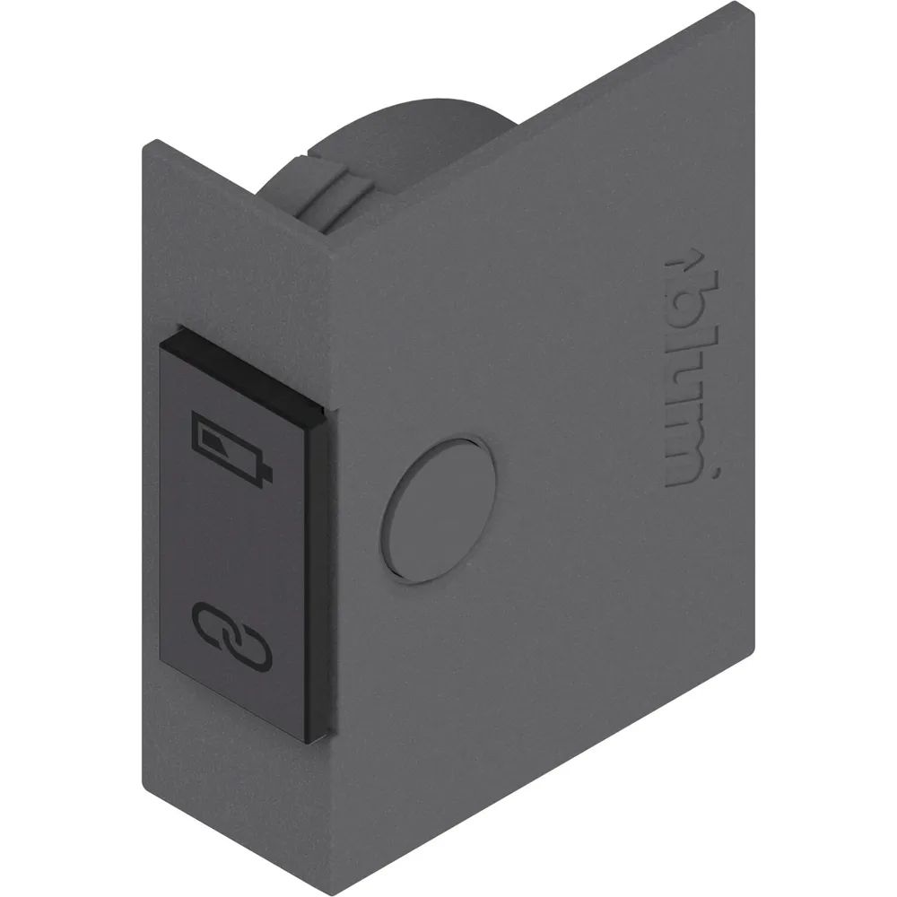 BLUM SERVO-DRIVE Schalter für AVENTOS, symmetrisch, Kunststoff tiefgrau
