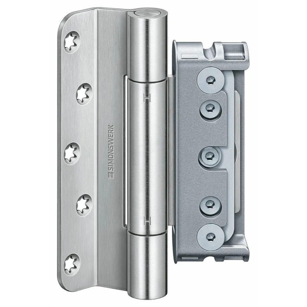 Simonswerk Haustürband-System BAKA Protect 4049 3D, 1 Satz= 3 Stk. Edelstahl
