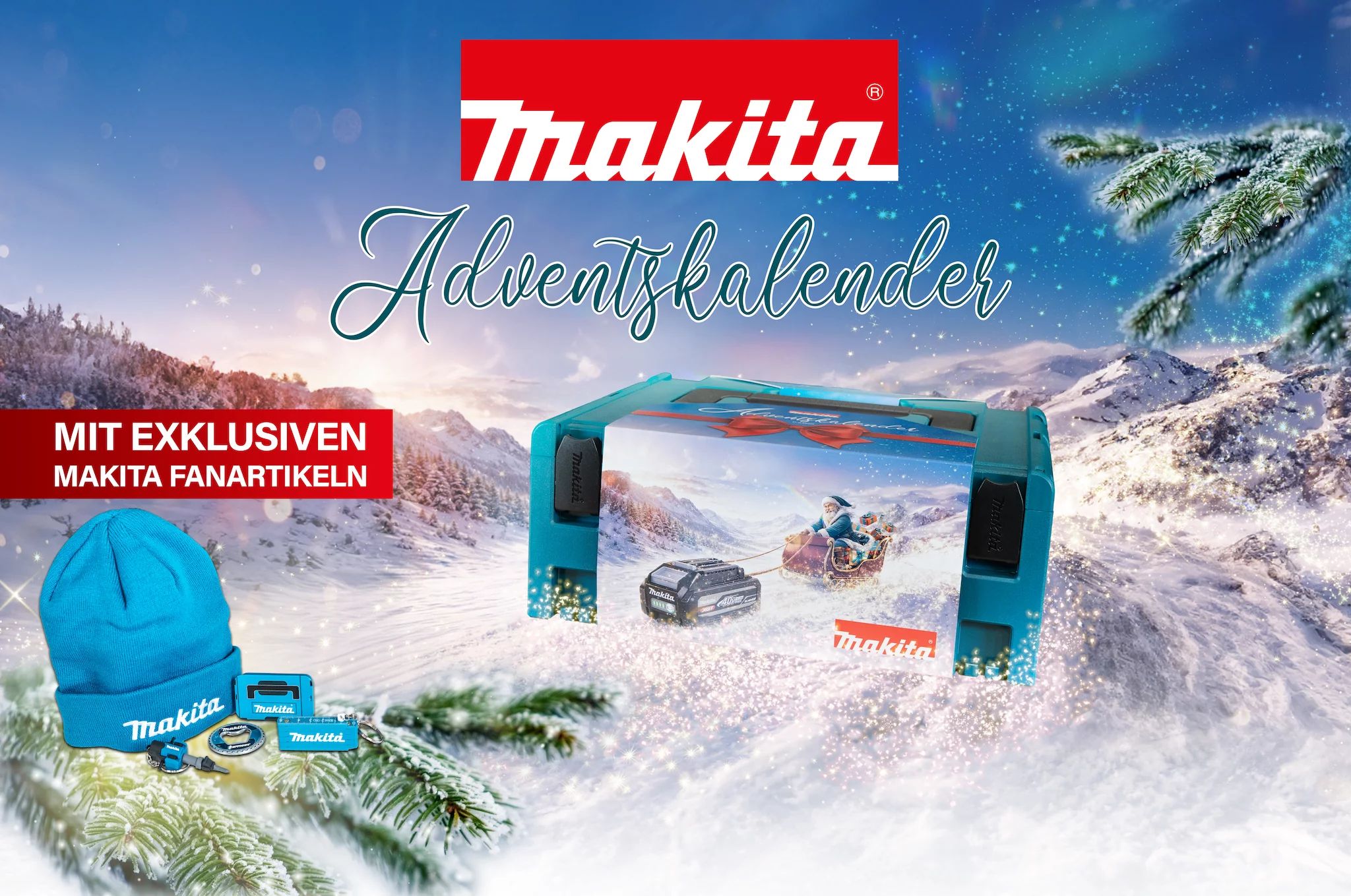 Makita P-84888 Adventkalender 2026