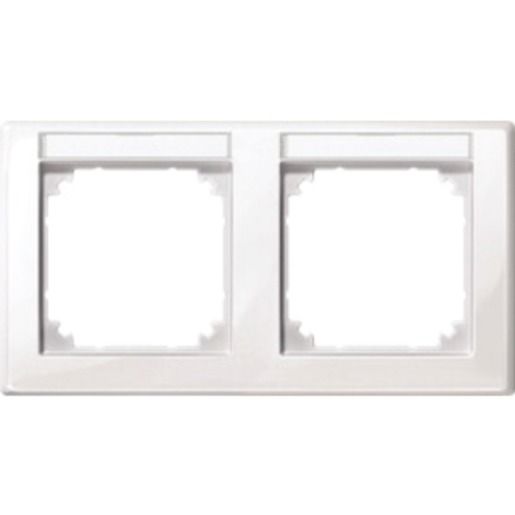 Merten RAHMEN 2-FACH M-SMART / MERTEN 4712 19 PWS GL 471219