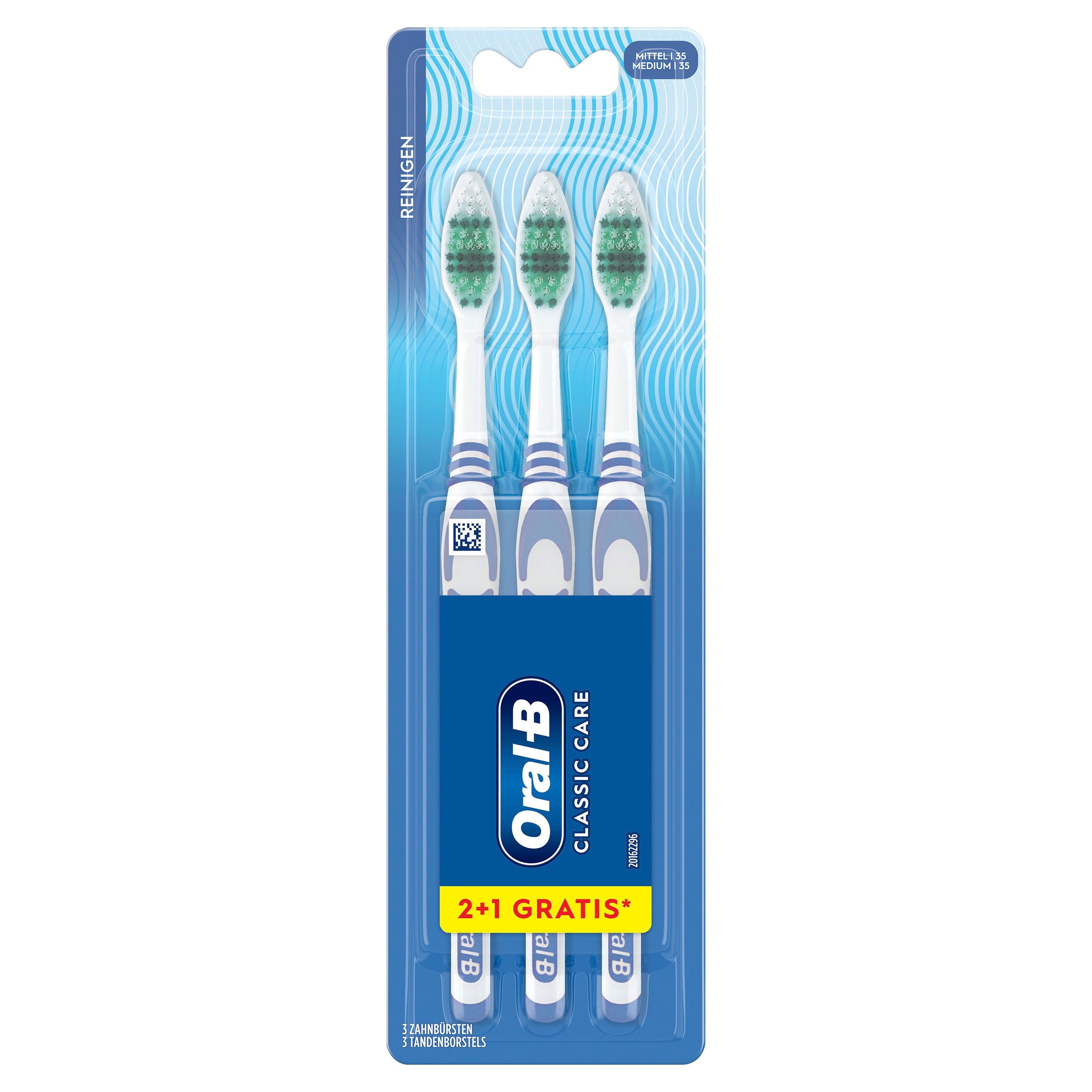 Oral-B Classic Care 35 Mittel 2+1 Pack