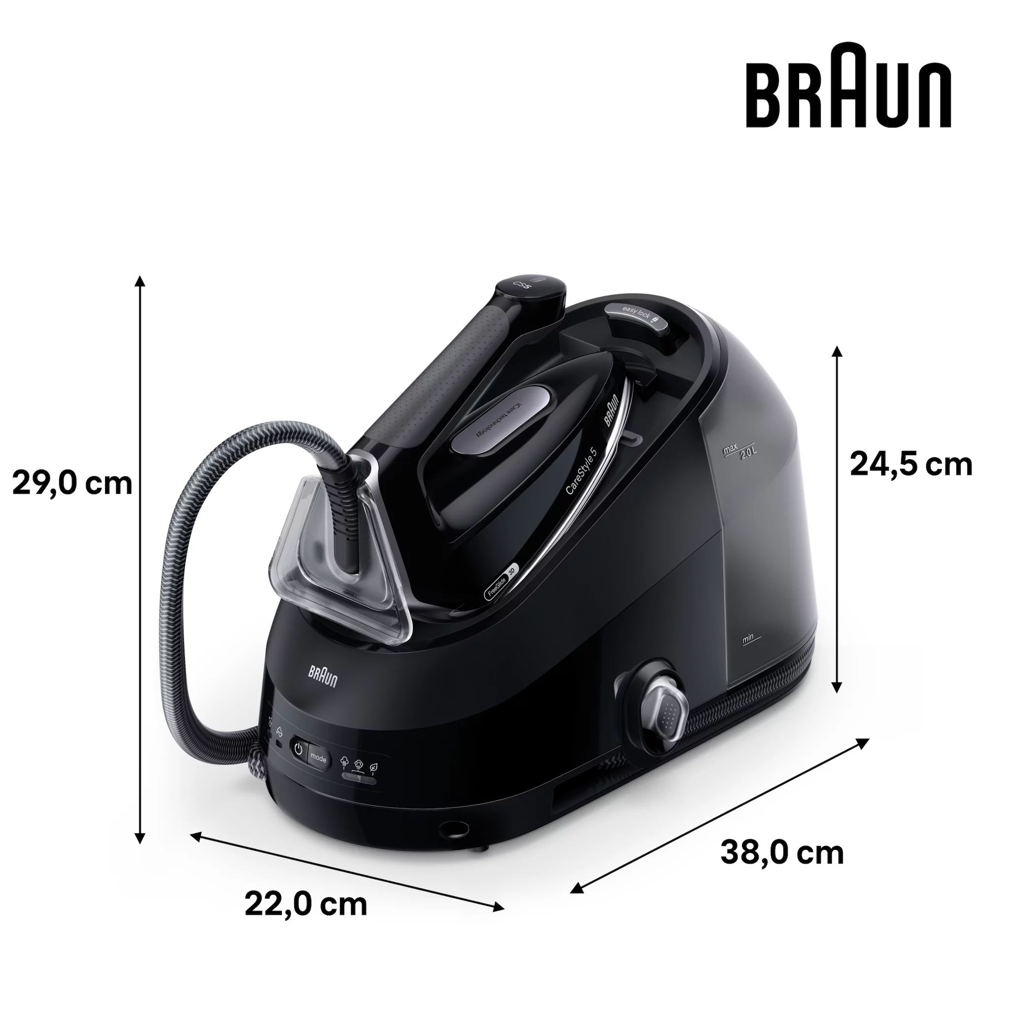 Braun IS5249BK Dampfbügeleisen