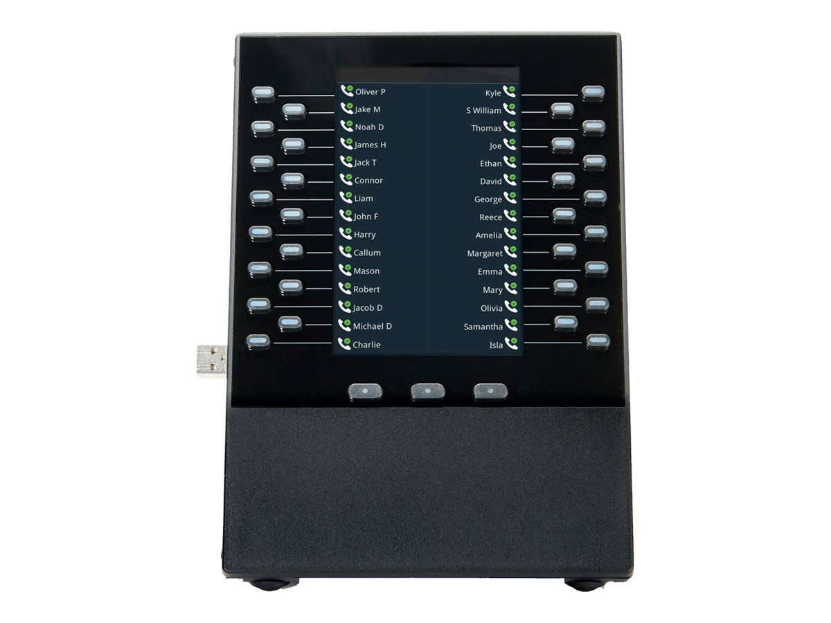 Poly VVX EM50 - Erweiterungsmodul für VoIP-Telefon