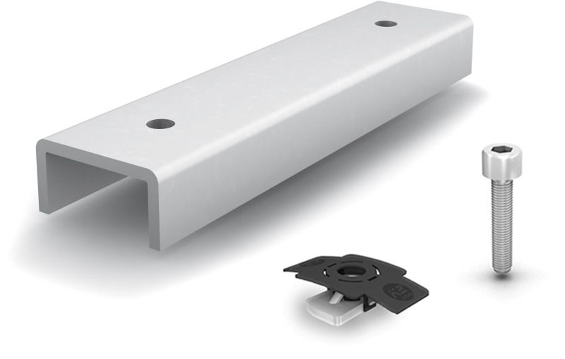 K2 SYSTEMS K2 Schienenverbinder Set BasicRail und FlatRail