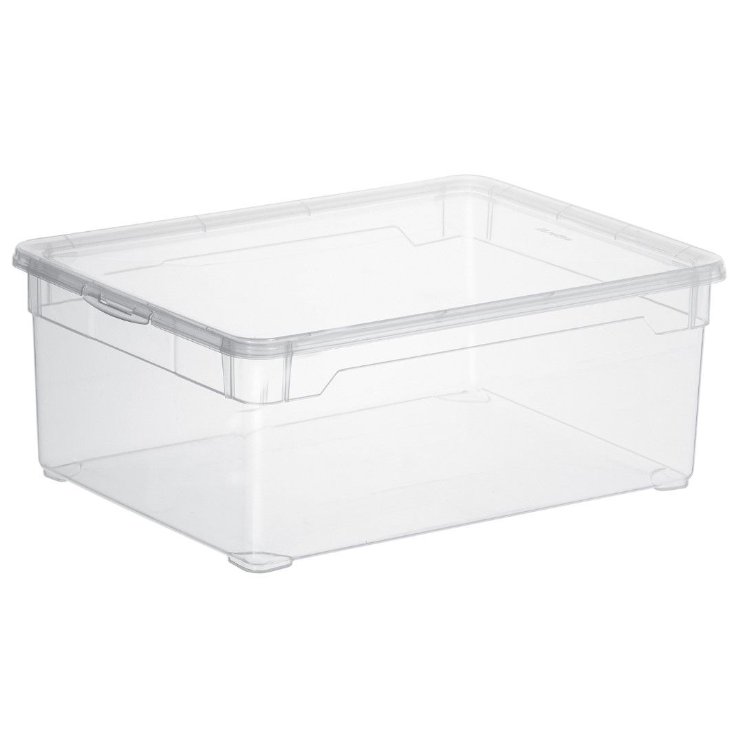 Rotho Clearbox Men Shoe 10 l CLEAR
