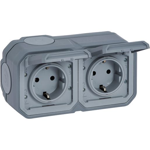 Legrand FRAP 2F VV-SSDO HZ SL GR / LEGRAN 069742L PLEXO NEW 069742L