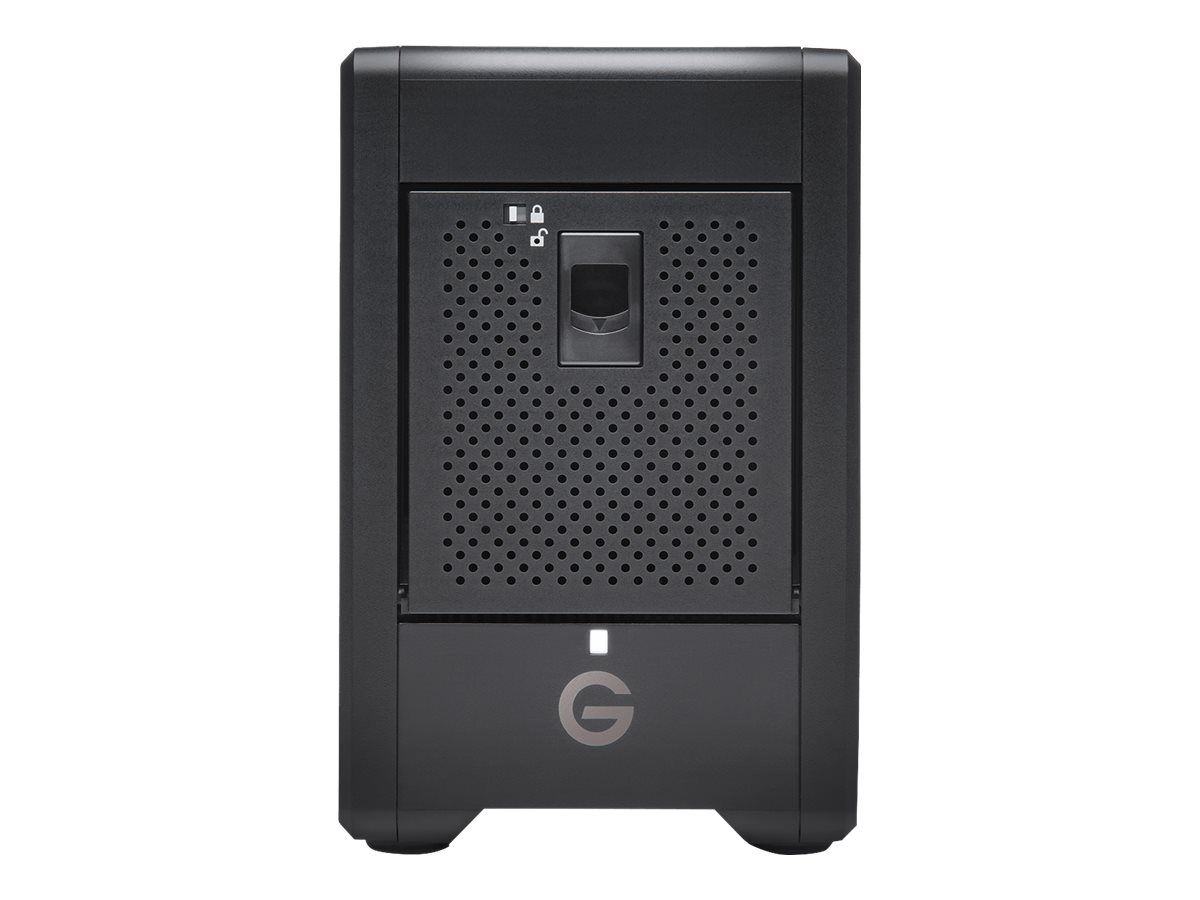 SanDisk Professional G-RAID SHUTTLE 4 - Festplatten-Array - 24 TB - 4 Schächte - HDD 6 TB x 4 - Thunderbolt 3, USB 3.2 Gen 2 (extern)