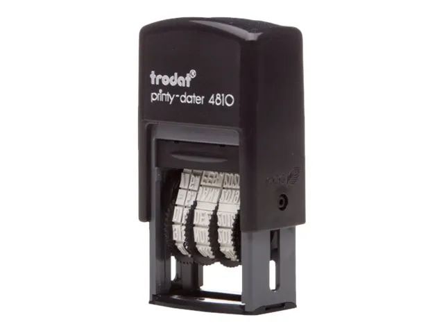 TRODAT 4810 - Traditionell - Datumsstempel - Schwarz